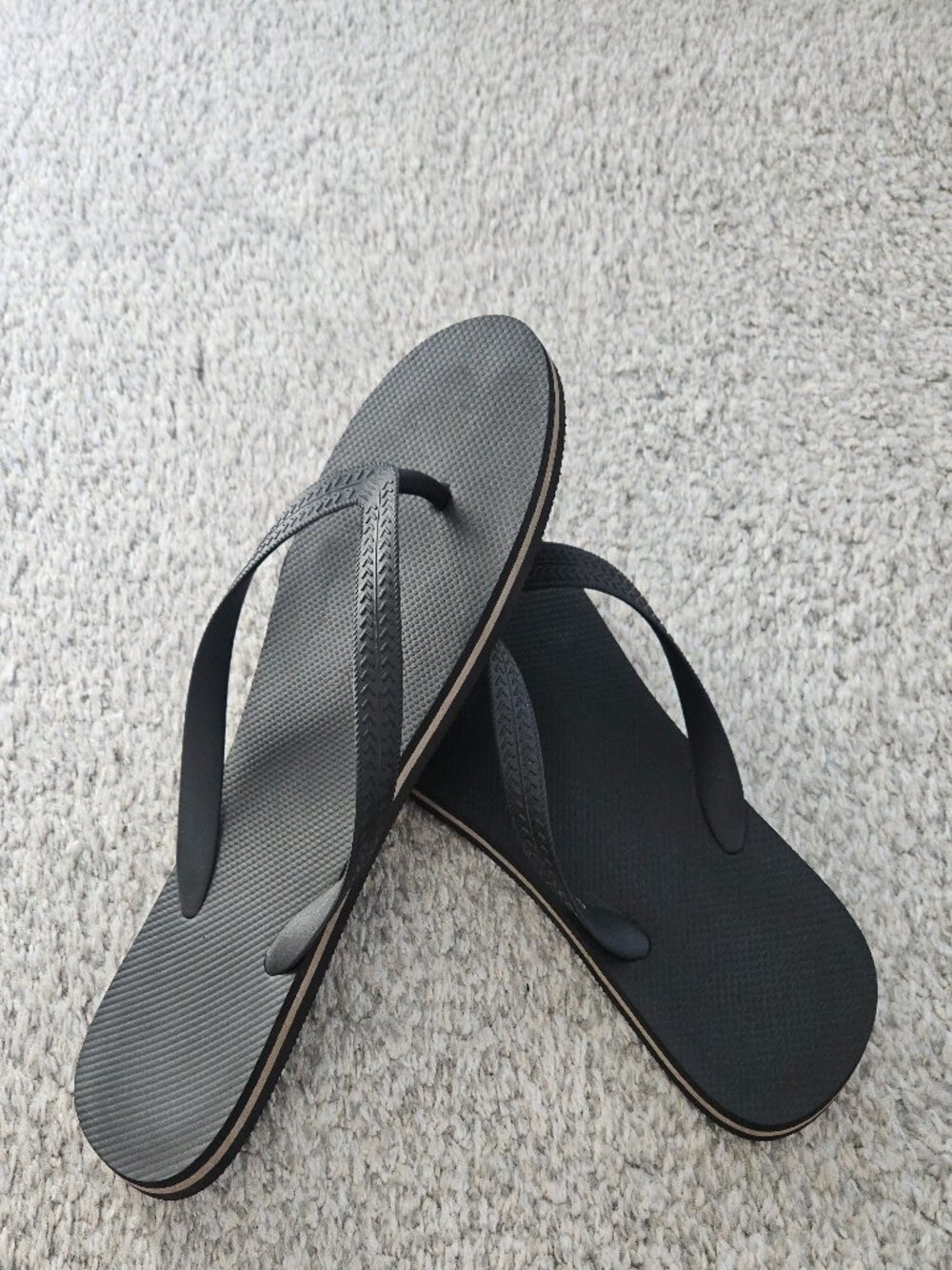 Goodfellow & Co Men's Black Flip Flop Sandals Size L (11/12)
